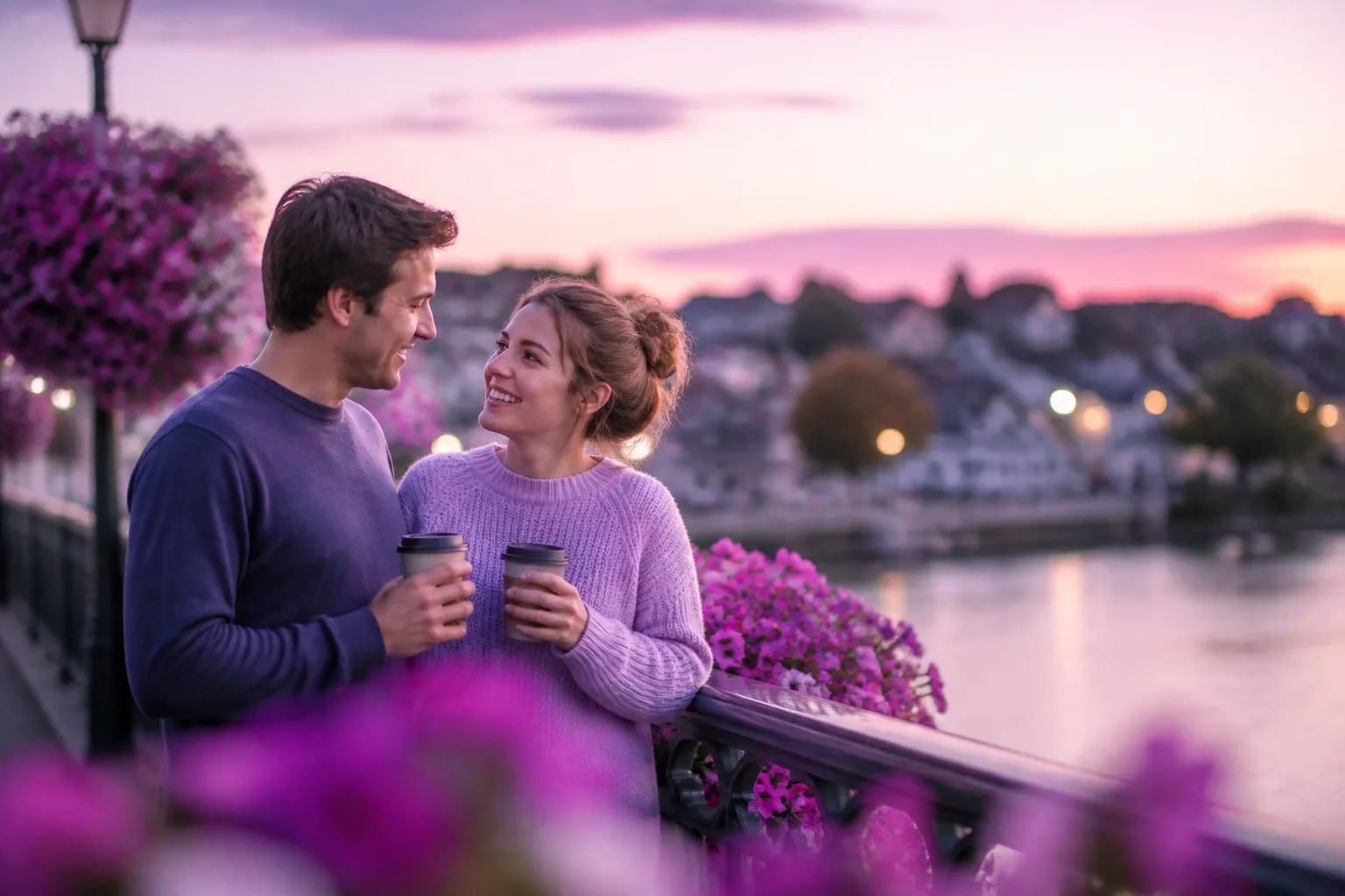 Surrey singles planning a comfortable local journey for a date