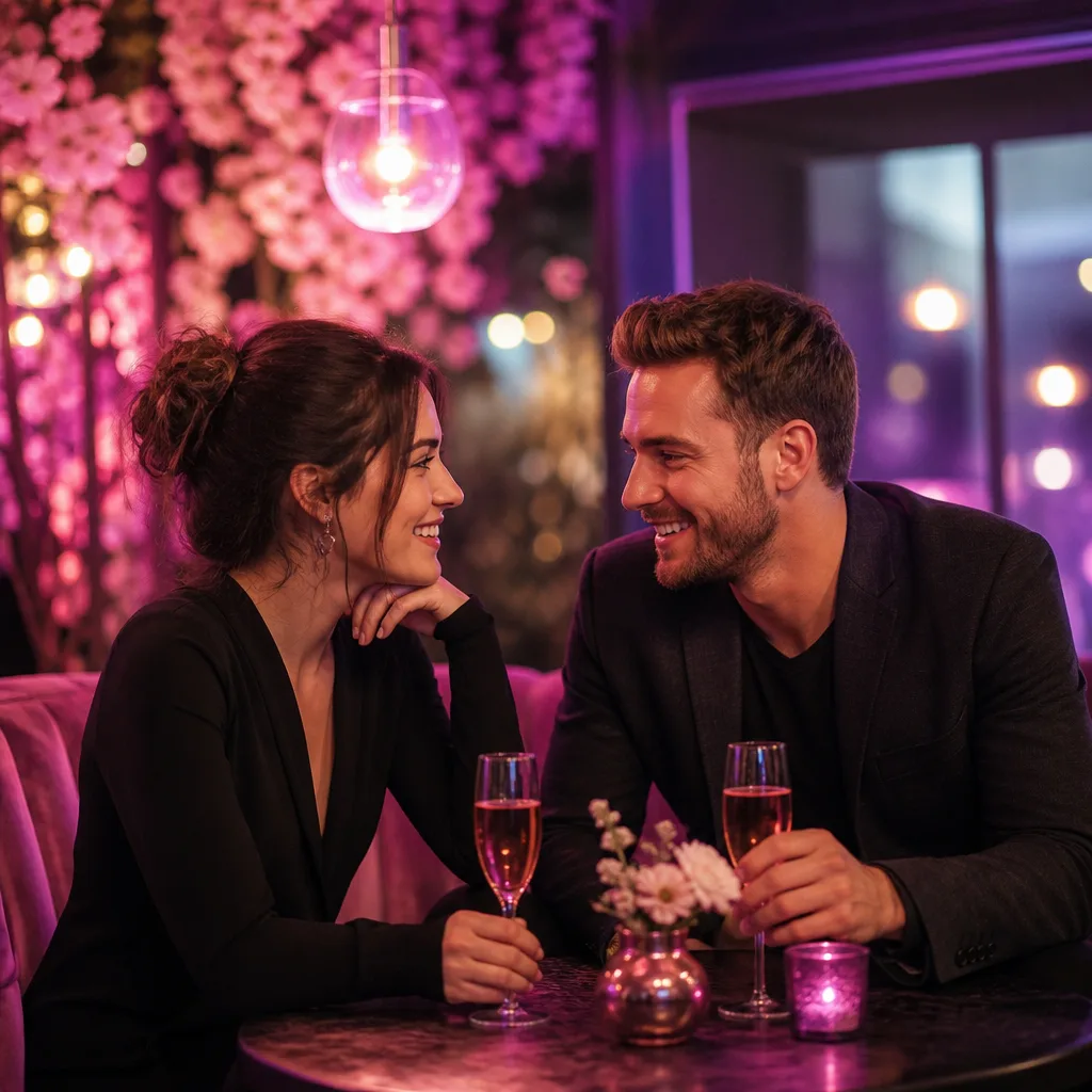 People introducing themselves at a friendly Guildford singles evening