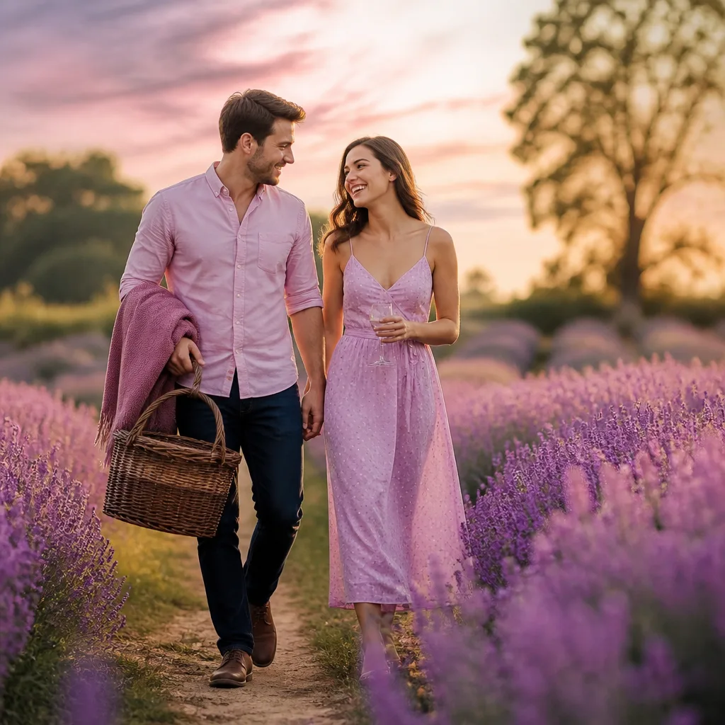 Two single people meeting near Guildford Castle Grounds