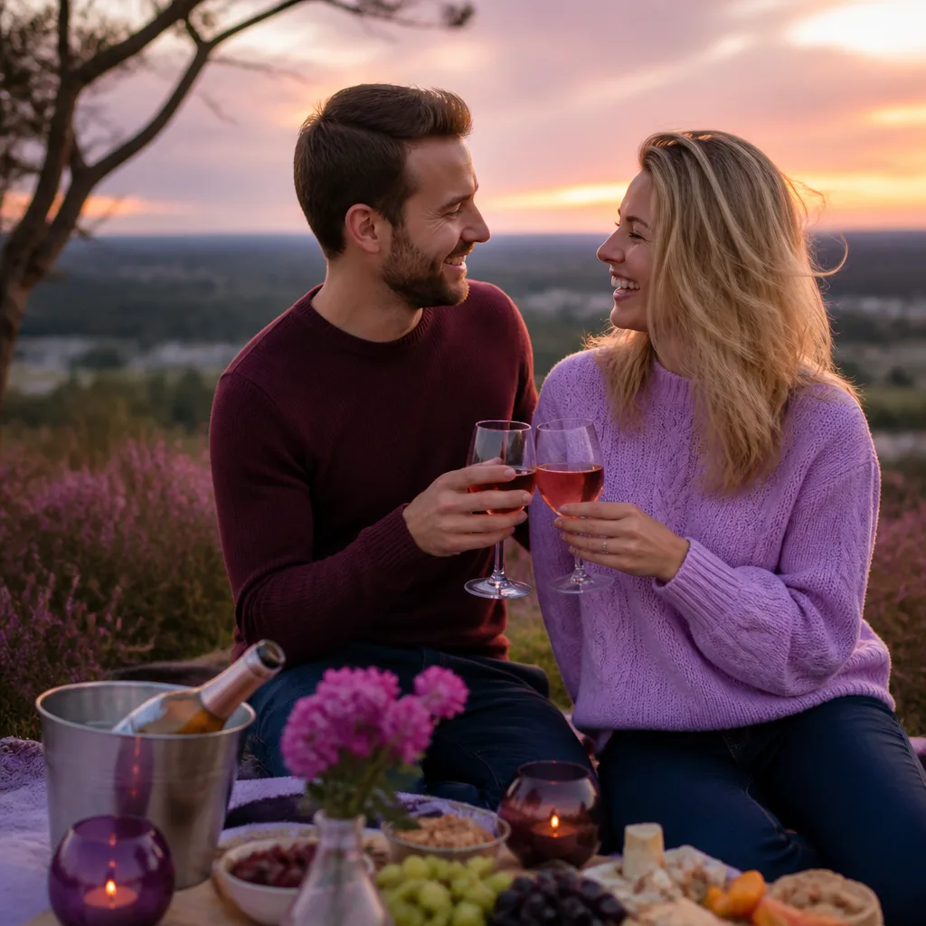 Mature Surrey singles sharing coffee in a welcoming café